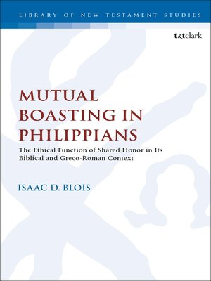 cover image of Mutual Boasting in Philippians